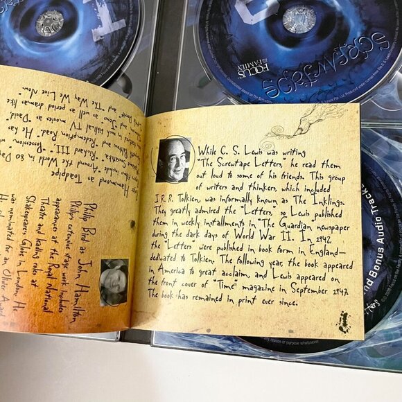 The Screwtape Letters C S Lewis CDs And Bonus DVD Collector Set - Picture 6 of 16